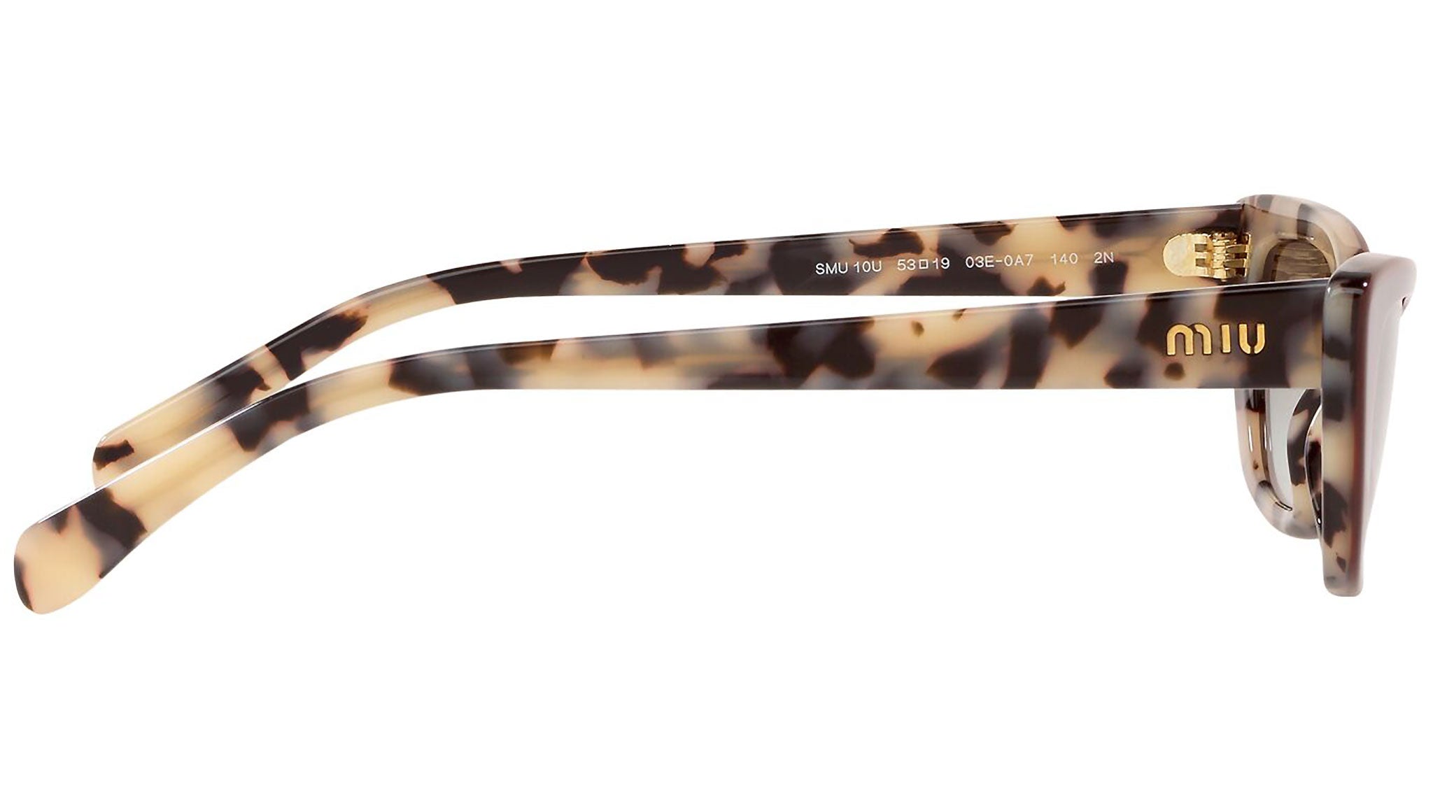 MU 10US 03E0A7 beige havana top bordeaux