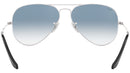 Aviator Gradient RB3025 003/3F Silver Blue