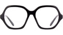 Slim Tortoise Geometric Eyeglasses