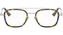 NeoDiorO S6F Shiny Silver Geometric Eyeglasses