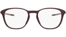 Vingt sept Red Geometric Eyeglasses