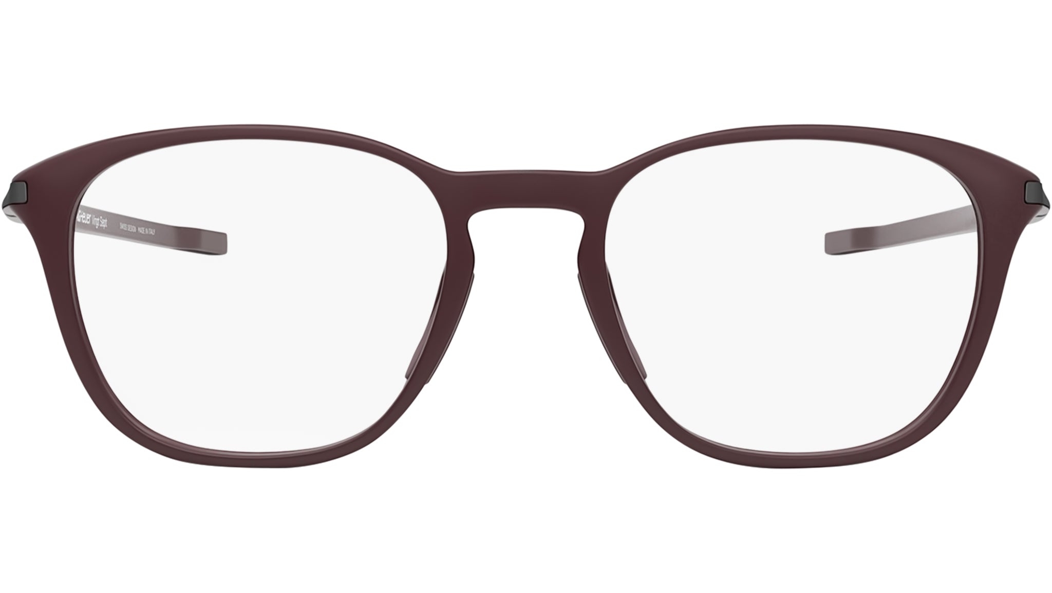 Vingt sept Red Geometric Eyeglasses