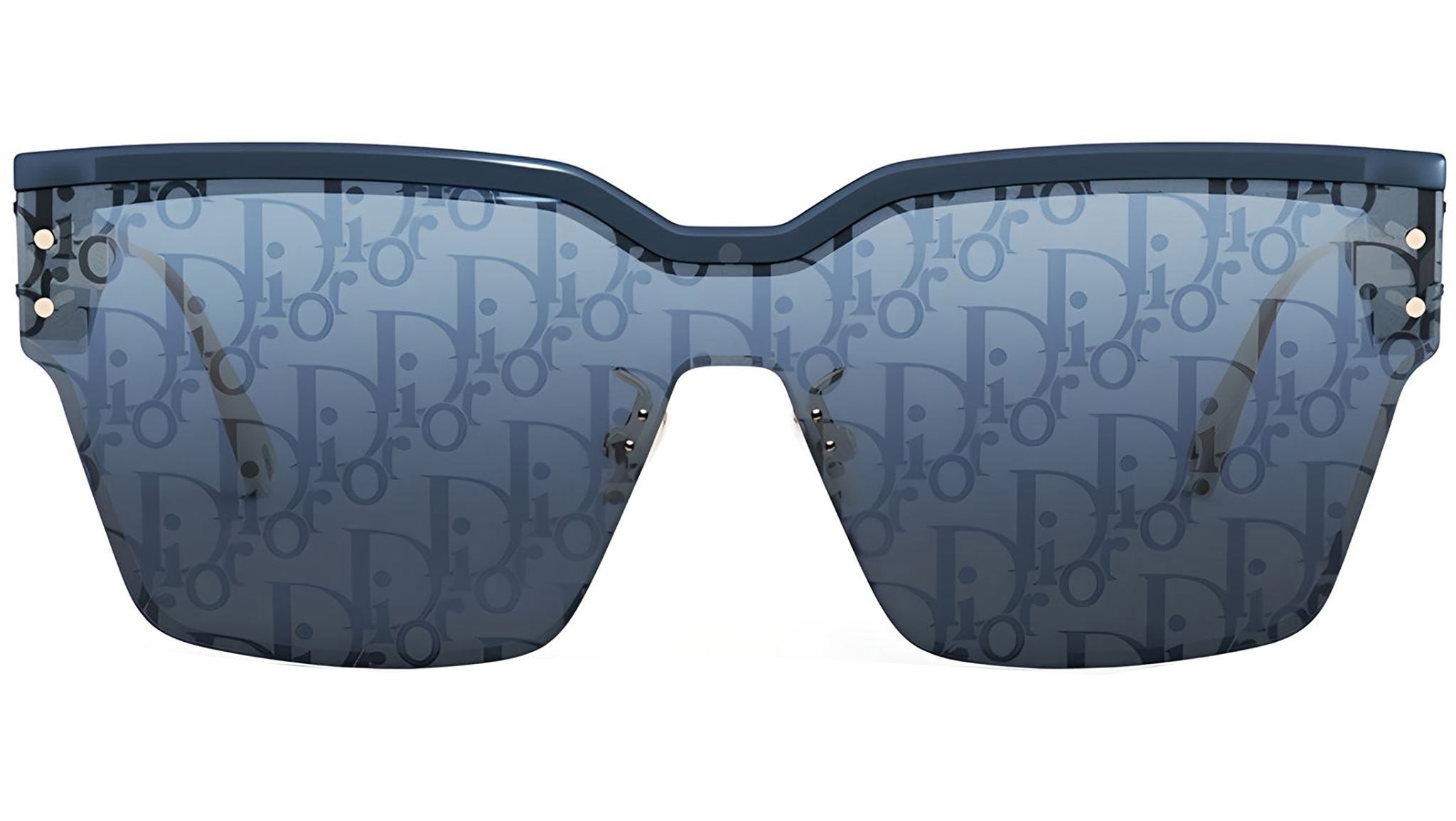 DiorClub M4U Blue Geometric Sunglasses