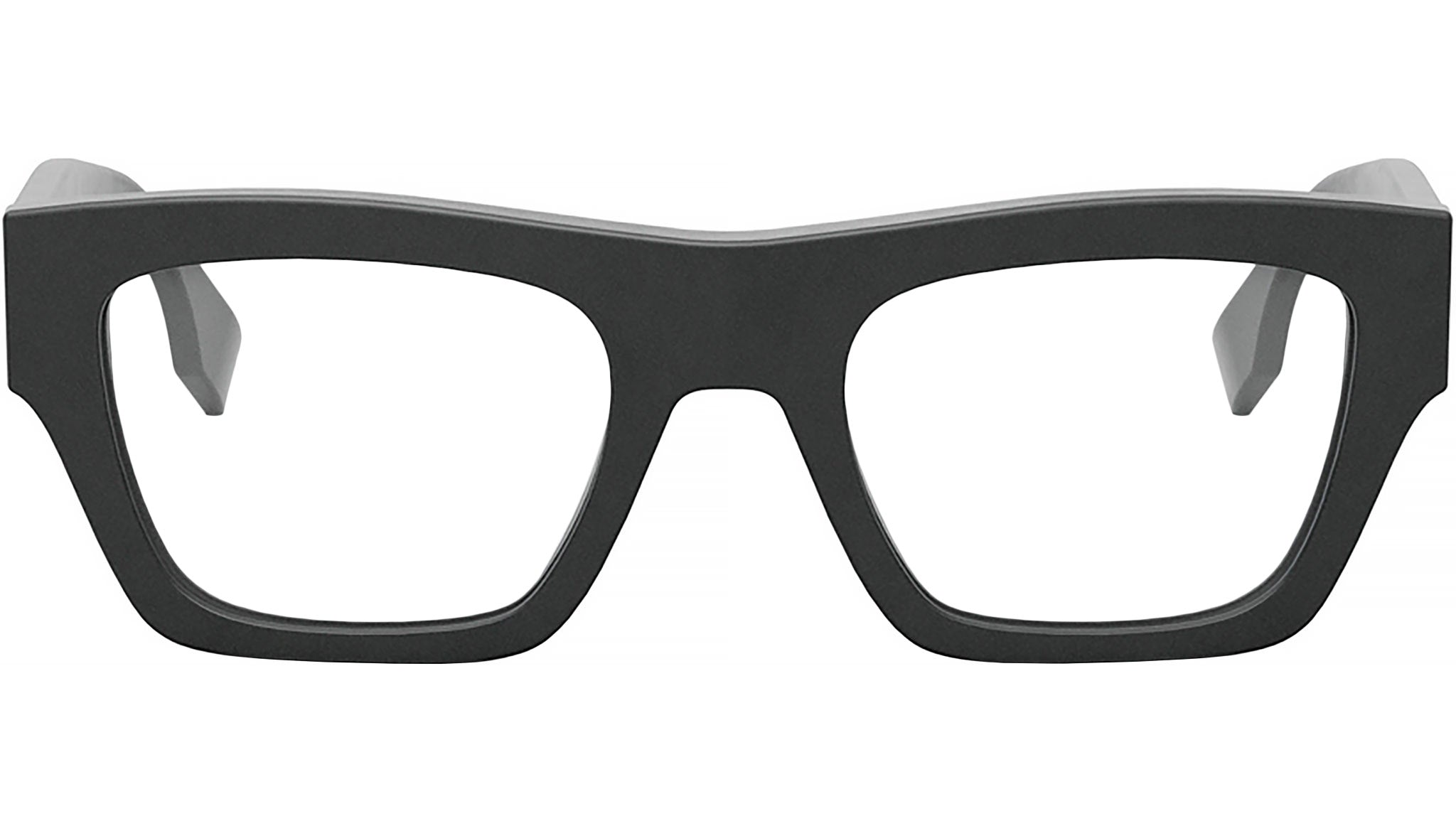 Fendi Shadow Grey Rectangular Eyeglasses