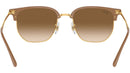 New Clubmaster RB4416 672151 Beige Gold