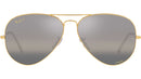 Aviator Chromance RB3025 9196G3 Gold Grey