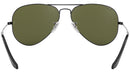 Aviator Classic RB3025 004/58 Gunmetal Green
