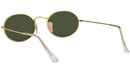 Oval Metal RB3547 001/31 Gold G-15