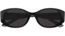 BB0369SK 001 Solid Black Grey