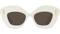 Anagram White Cat Eye Sunglasses
