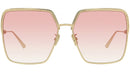 EverDior S1U Gold Squared Sunglasses