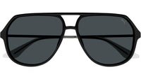 PU0460S 001 Shiny Black Grey