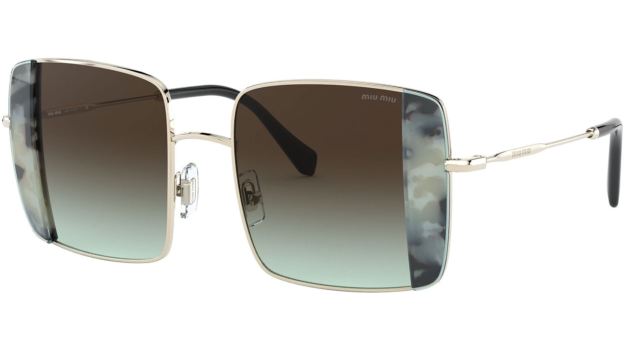 MU 56VS 08D07B pale gold / havana light blue