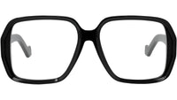 Anagram Black Square Eyeglasses