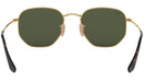 Hexagonal Flat Lenses RB3548N polished gold