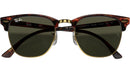 Clubmaster RB3016F W0366 mock tortoise on arista