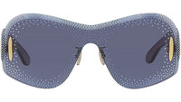 Anagram Blue Mask Sunglasses
