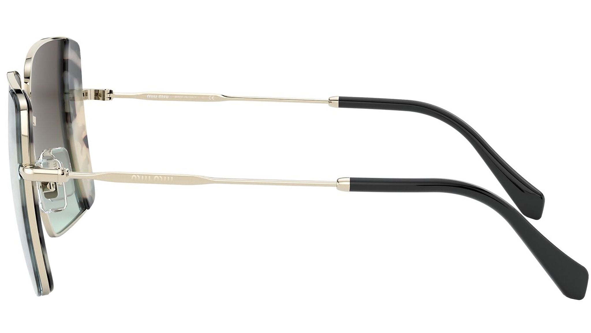 MU 56VS 08D07B pale gold / havana light blue