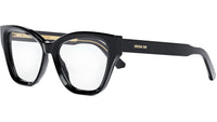 DiorSpiritO B3I Black Butterfly Eyeglasses