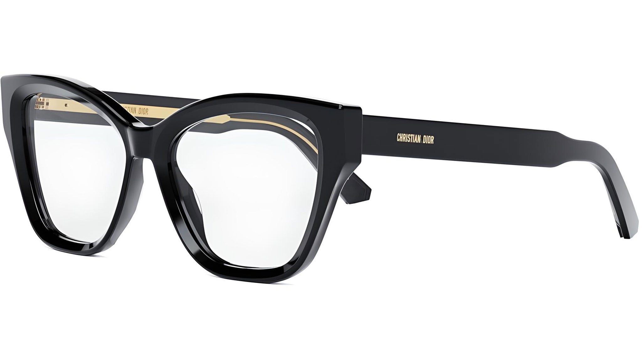 DiorSpiritO B3I Black Butterfly Eyeglasses