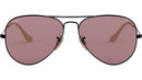 Aviator Washed Evolve RB3025 9066Z0 Black Purple