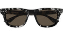 MB0254S 008 Black Spotted Havana Brown