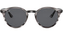RB2180 643087 striped grey havana