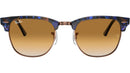 Clubmaster RB3016 125651 spotted brown/blue