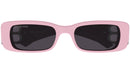 Dynasty Rectangle BB0096S 012 pink grey