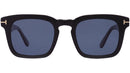 Dax FT0751-F 01V Shiny Black Blue