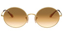 Oval RB1970 gold brown