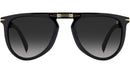DB 1039/S/FD Black Gold Dark Grey Shaded