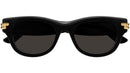 BV1323SK 001 Solid Black Grey