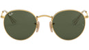 Round Flat Lenses RB3447N polished gold