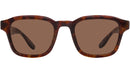 Winton Brown Square Sunglasses