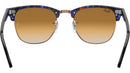 Clubmaster RB3016 125651 spotted brown/blue