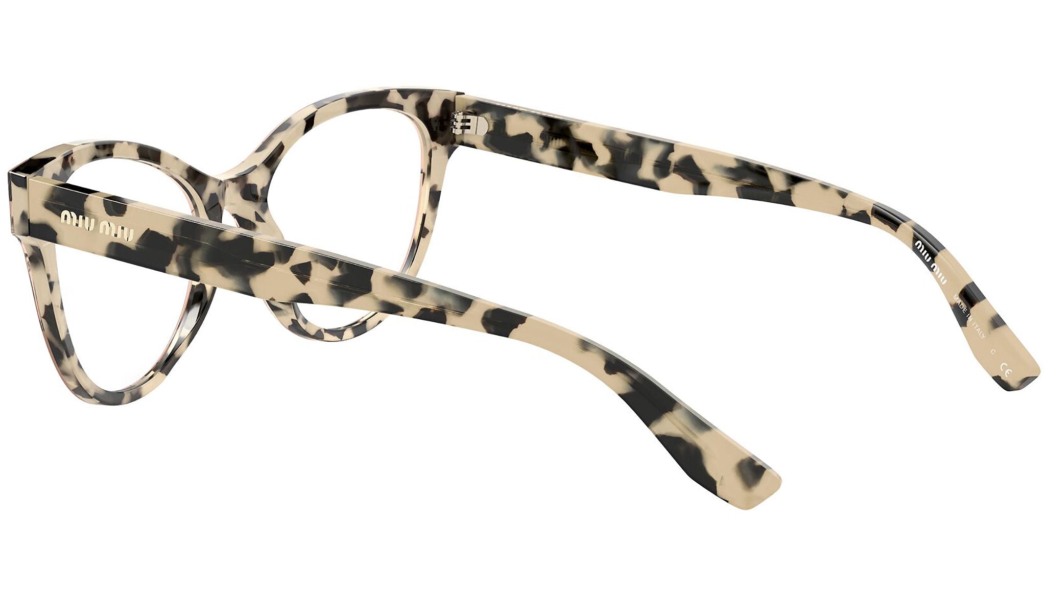 MU 01TV 07D1O1 top pink on beige havana