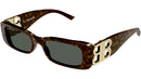 Dynasty Rectangle BB0096S 002 dark havana