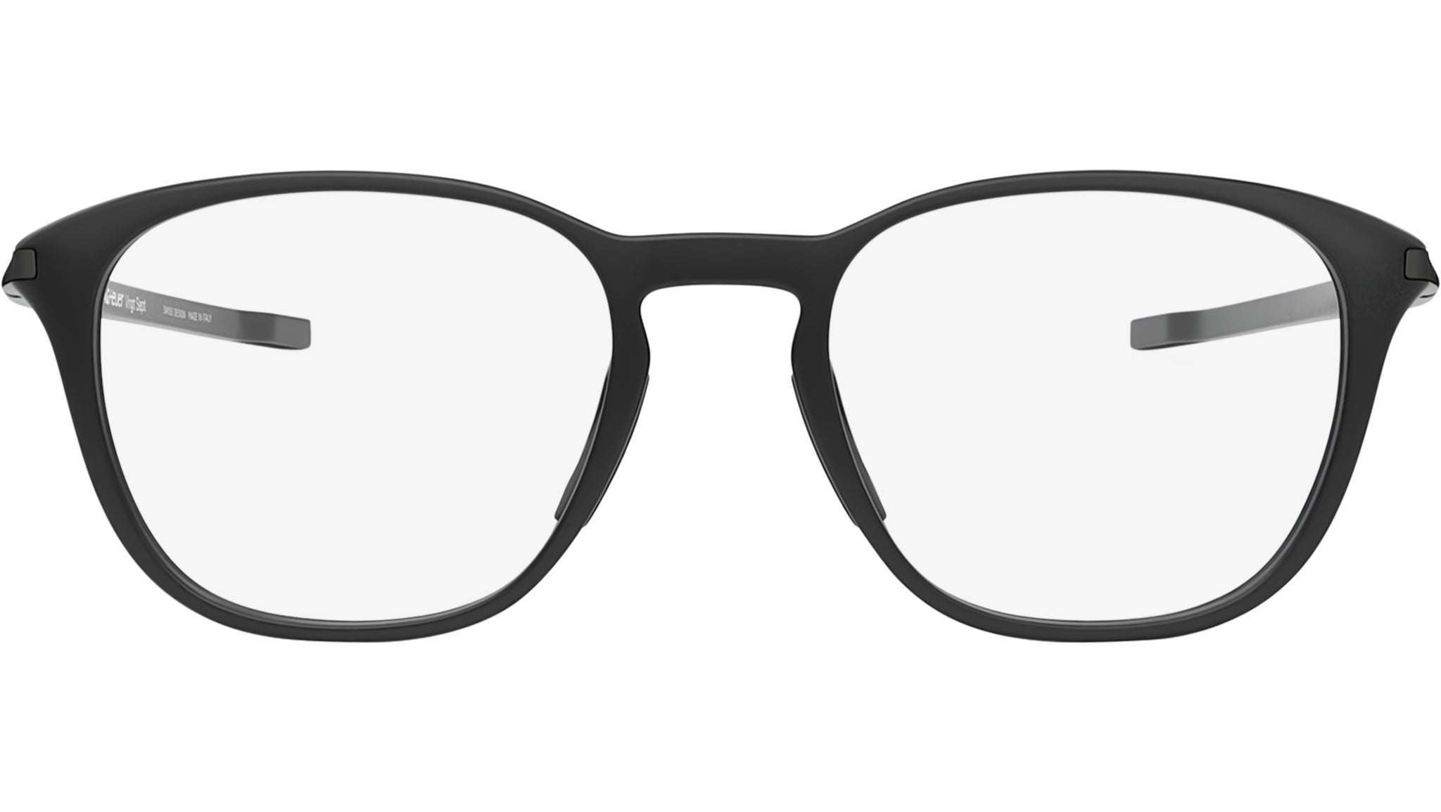 Vingt sept Black Geometric Eyeglasses