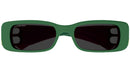 Dynasty Rectangle BB0096S 006 green grey