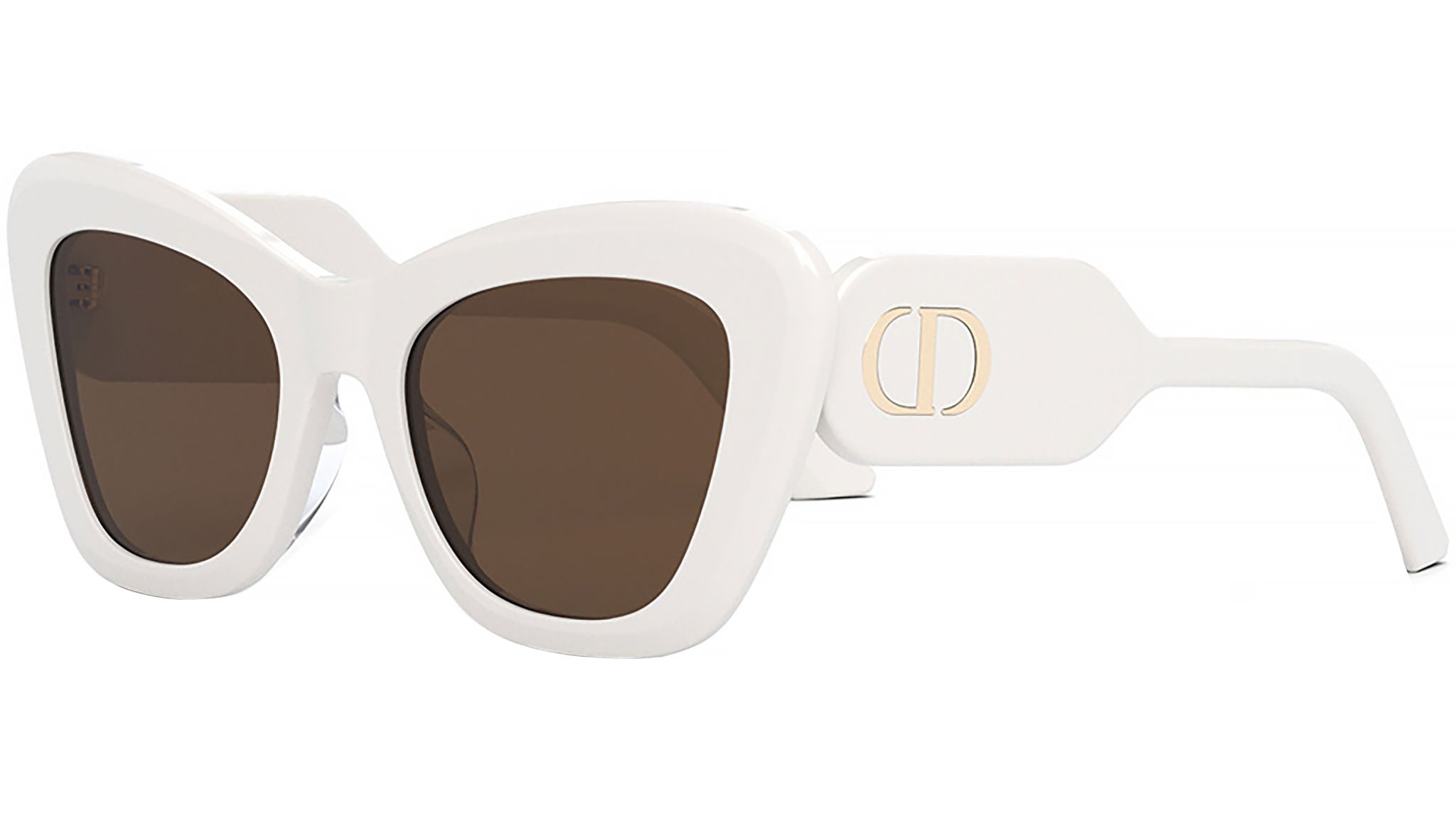 DiorBobby R1U White Cat Eye Sunglasses