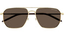 MB0367SA 003 Shiny Light Gold Brown