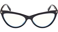 Clip-on FT5896-B 001 Shiny Black