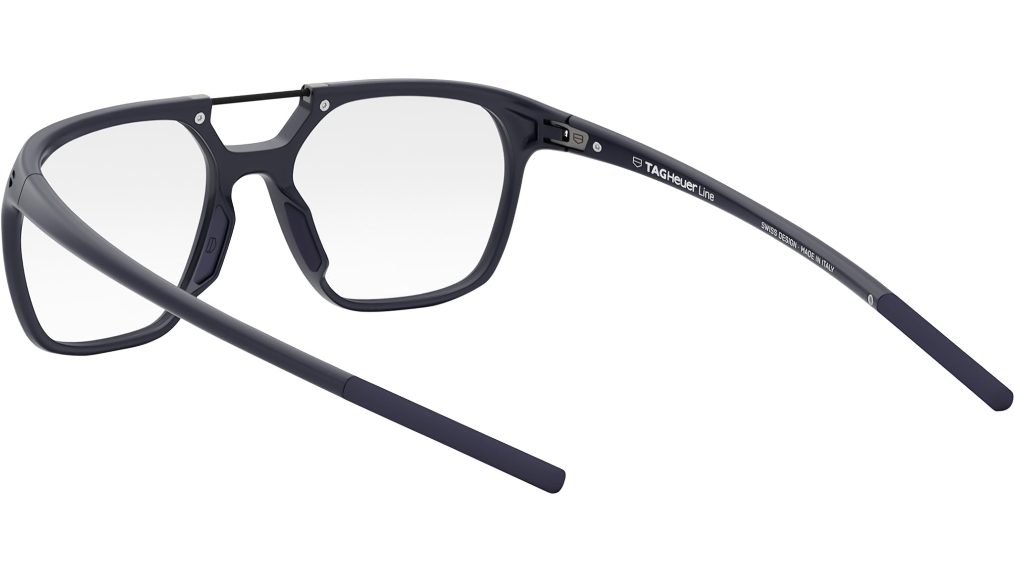 Line Blue Geometric Eyeglasses