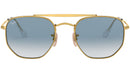 The Marshal RB3648 gold clear gradient blue