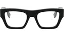 Fendi Shadow Black Rectangular Eyeglasses