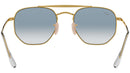 The Marshal RB3648 gold clear gradient blue