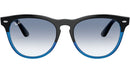 Iris RB4471 663219 black on transparent blue
