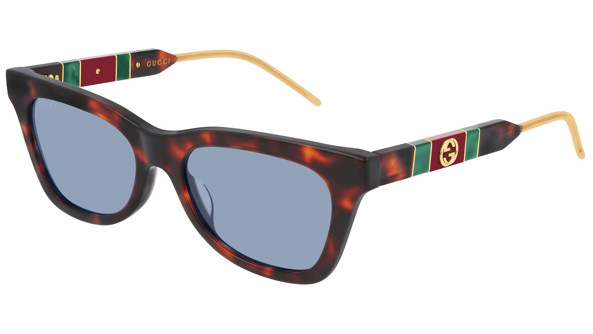 GG0598S shiny tortoise and dark blue