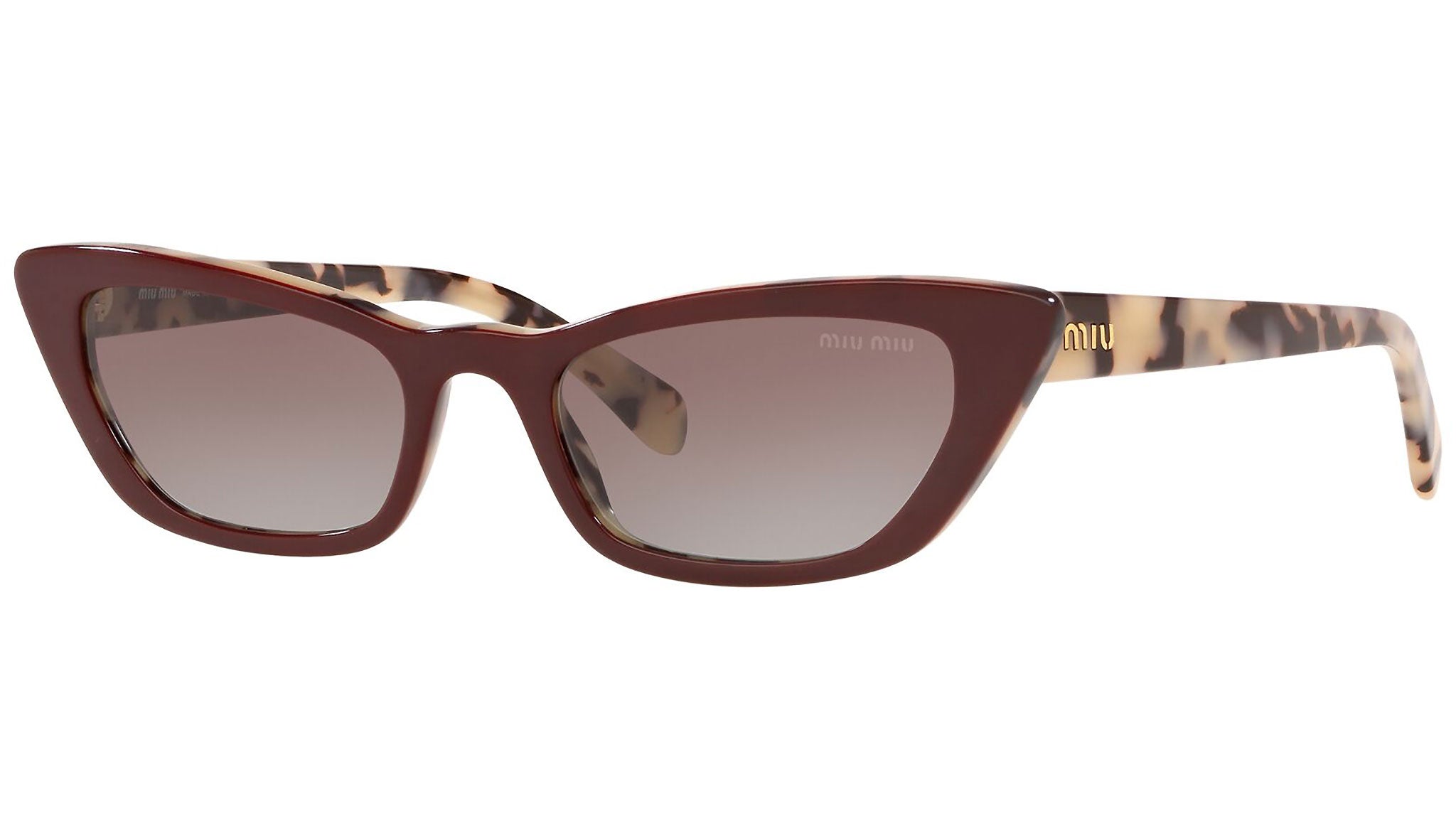 MU 10US 03E0A7 beige havana top bordeaux